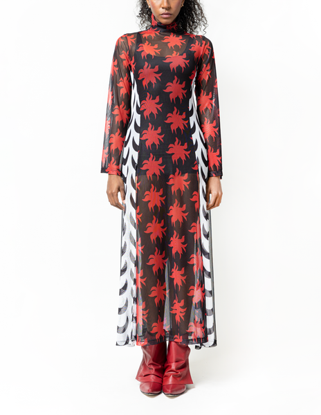 Vestido Meshy / La Luna Florece