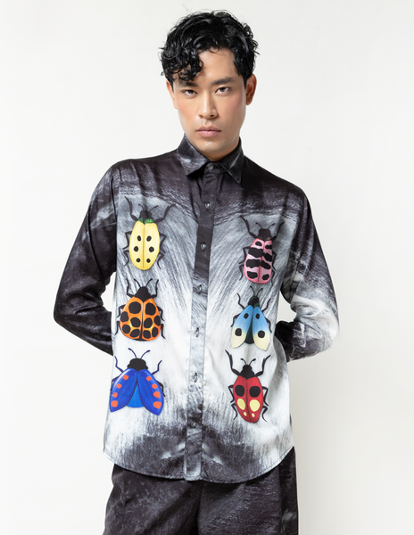 Camisa Manga Larga Unisex / Orbital Bugs