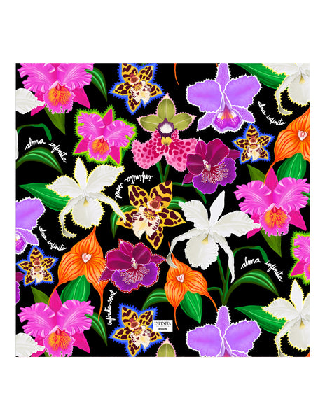 Pañoleta / Jarabe de flor Negro