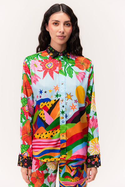 Camisa Manga Larga Unisex / Estampado Altiplano